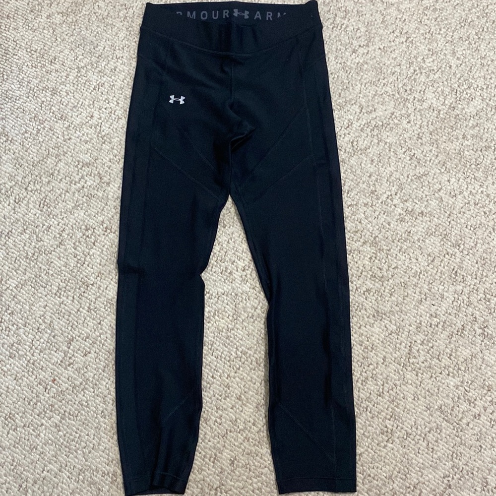 Under Armour black compression leggings size small